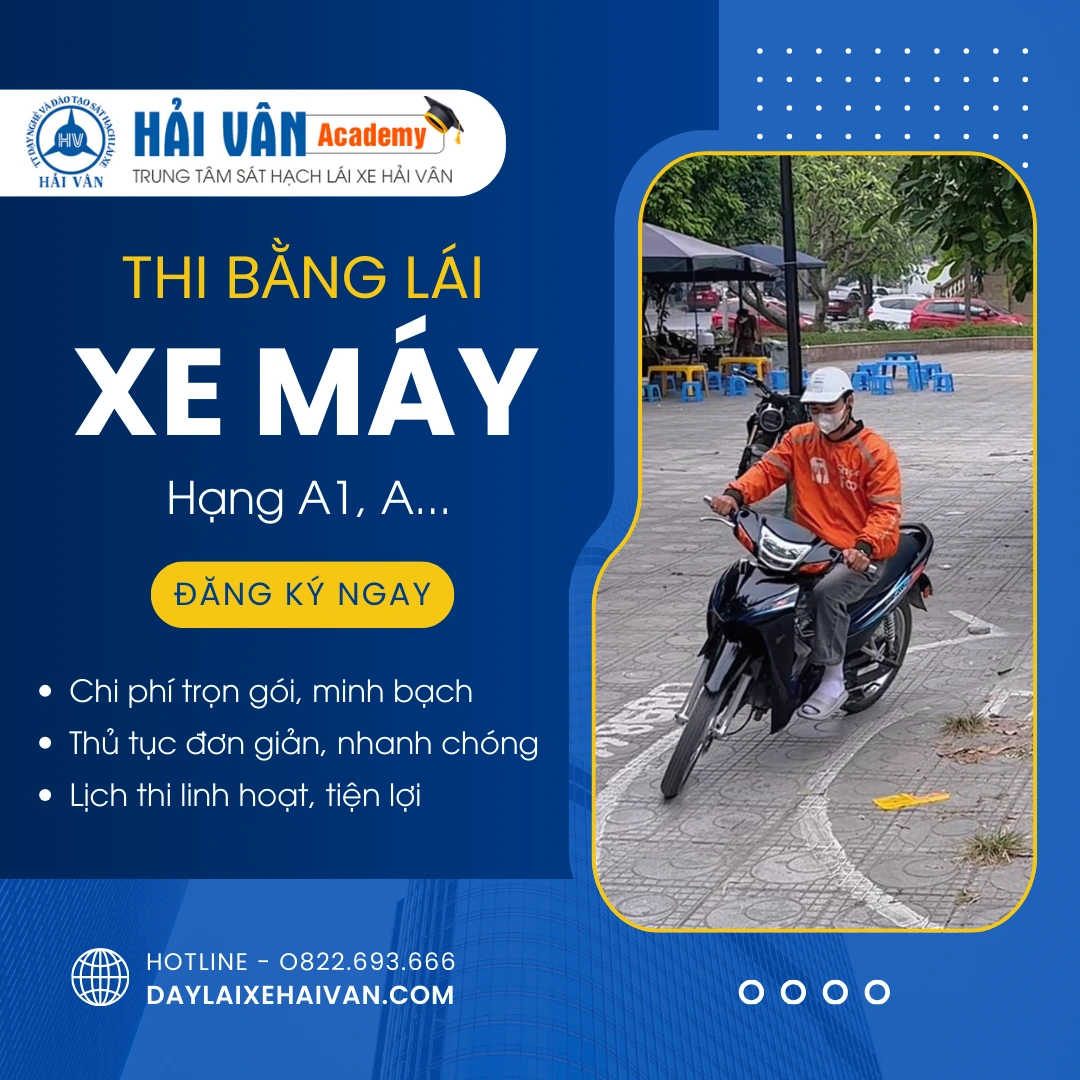 Thi BẰNG LÁI Xe Máy CHÂU ĐỨC | Địa Điểm Nộp Hồ Sơ Chính Thức