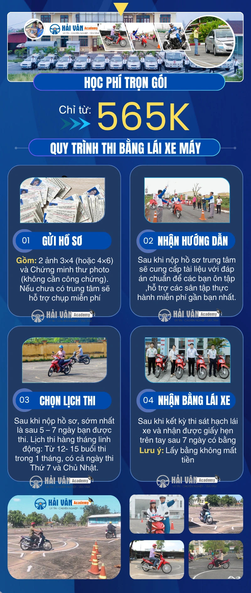 Thi BẰNG LÁI Xe Máy HÀ NỘI
