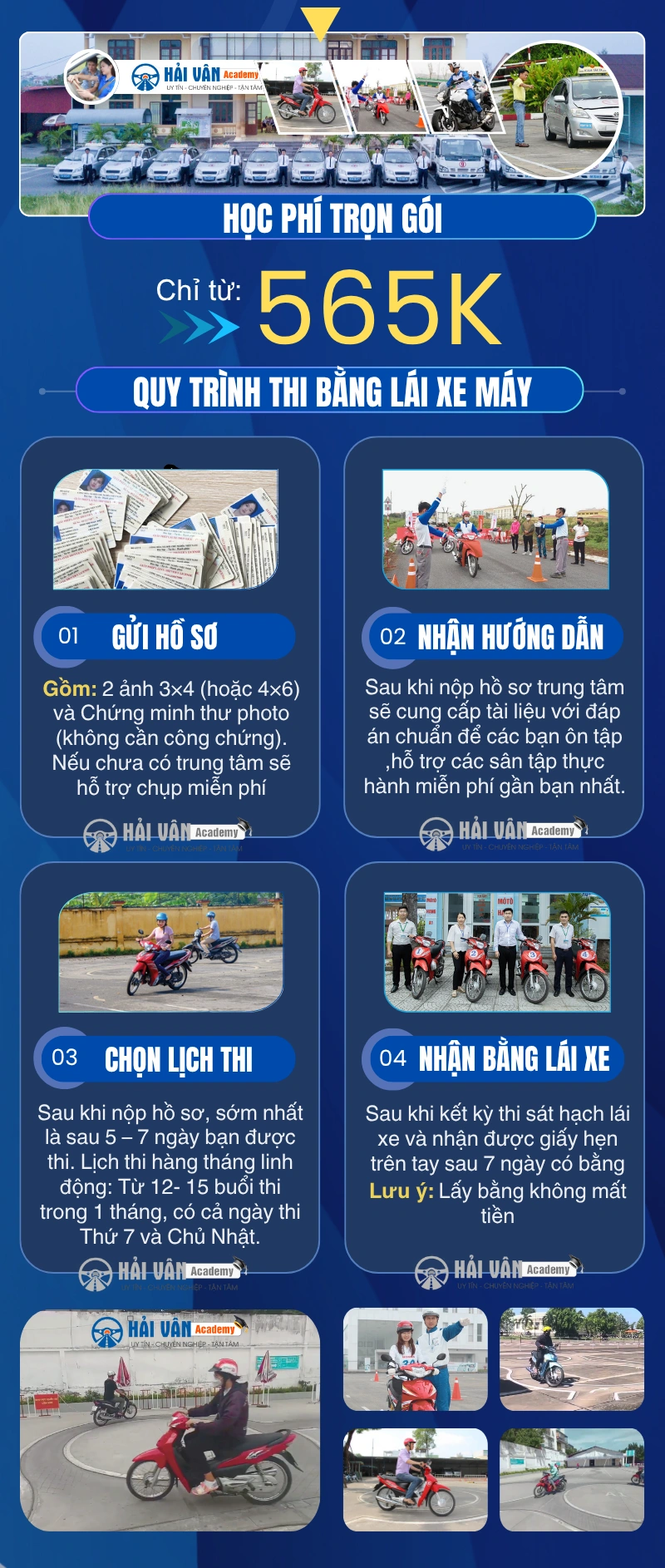 Thi BẰNG LÁI Xe Máy BÌNH DƯƠNG