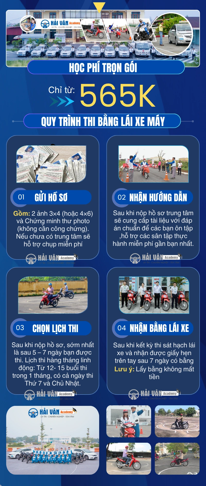 Thi BẰNG LÁI Xe Máy GIA LAI